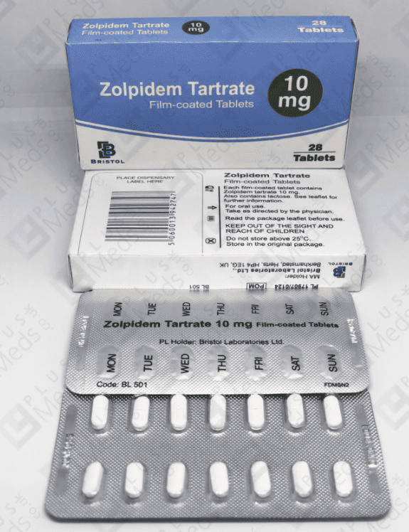 Zolpidem Tartrate 10mg – Bristol